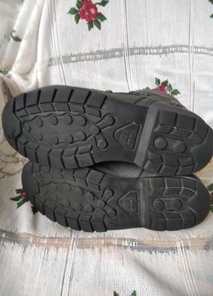 Супер ботинки"timberland"р.37, стелька-22.5см.,100%кожа.4 фото