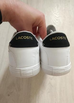 Кеды lacoste court-master8 фото