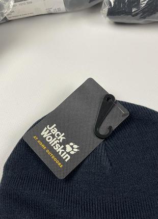 Новая оригинальная шапка jack wolfskin4 фото