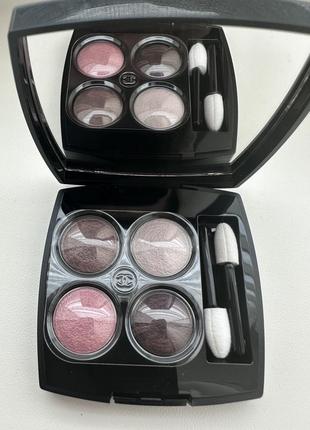 Тіні chanel les 4 ombres multi-effect quadra eyeshadow 202 tisse camelia