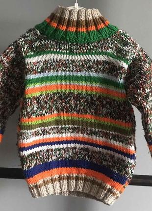 Вязаный свитер,джемпер5 фото