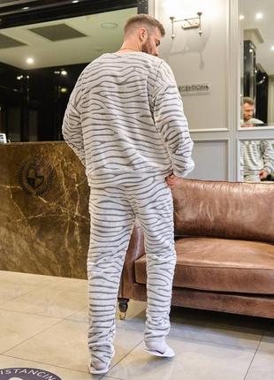Мужская махровая пижама3 фото