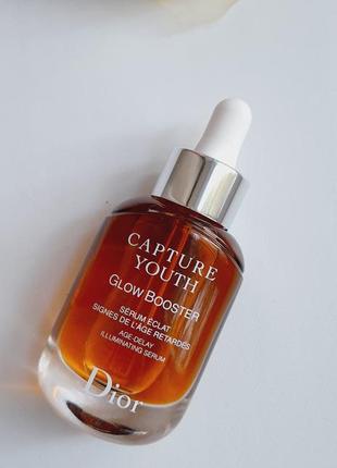 Сироватка для сяяння шкіри dior capture youth glow booster