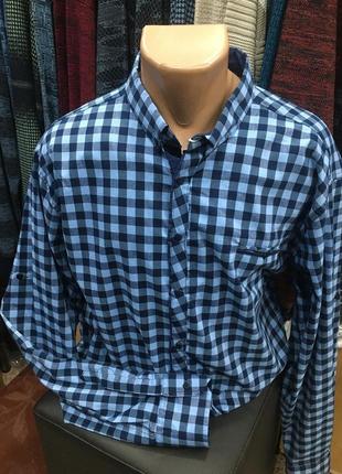 Рубашка мужская длинный рукав большой размер🇹🇷 турция🇹🇷