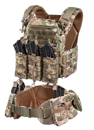 Тактический жилет - плитоноска (чехол) warmor gen.3 с подсумками под магазины