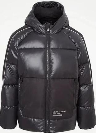 Куртка чорна george 116-146см