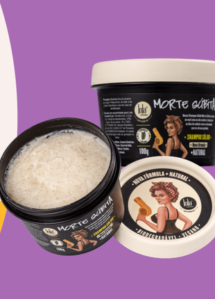 Шампунь-скраб lola cosmetics morte subito shampoo solido