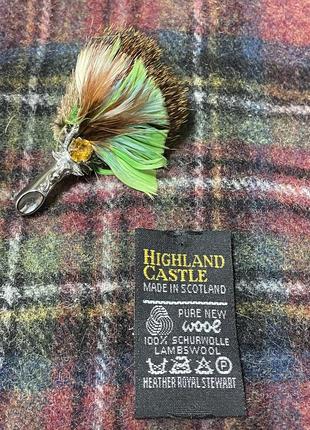 Шарф вовна 100%. highland castle. шотландія