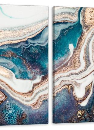 Модульная картина в гостиную / спальню   флю-арт tlv-2_089 с лаковым покрытием