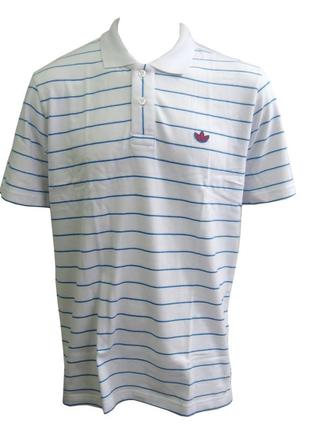 Футболка поло тенниска adidas b-stripe polo Frogs р. l