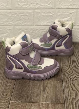 Ботинки для девочек хайтопы для девочек детская обувь зимние ботинки для для девочек дутики2 фото