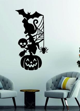 Декоративное настенное панно «хэллоуин», декор на стену1 фото