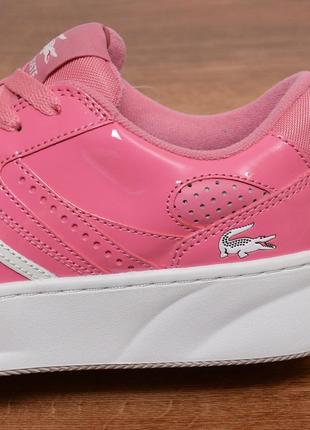 Lacoste l005 pink barbie кроссовки оригинал5 фото