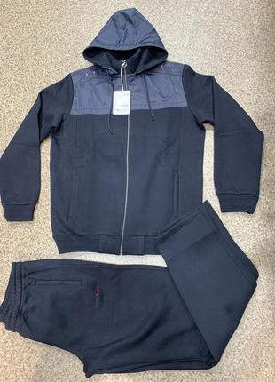Спортивный костюм баталы(3-5 xl)тёплый трёхнить-петля турция 🇹🇷