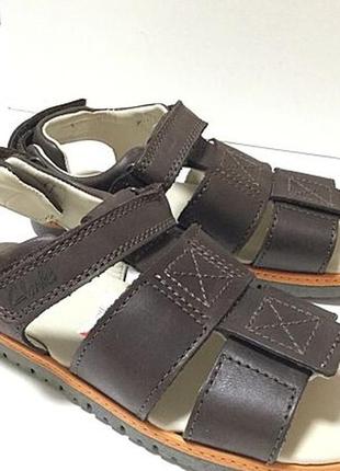 Р.33 clarks кожаные сандалии оригинал