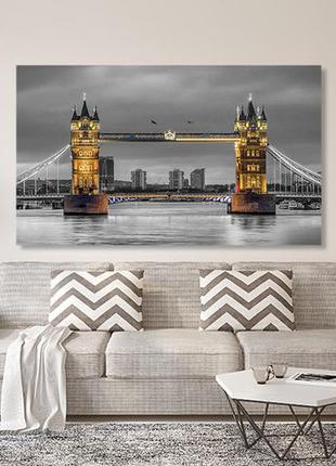 Картина на стену в гостиную / спальню велика британія mlp 80 с лаковым покрытием