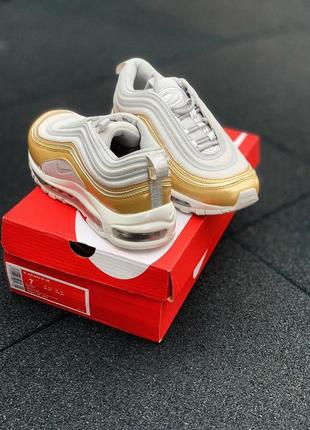 Nike air max 97 шикарні жіночі кросівки найк (весна-літо-осінь)😍4 фото