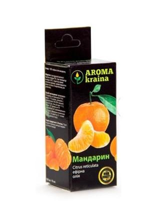 Ефірна олія мандарина 10 мл. aroma kraina