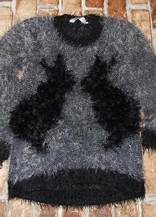 Кофта свитер нарядный девочке 6 - 7 лет matalan