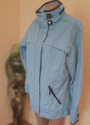 Куртка спортивная демисезонная непромокаемая не продуваемая reset sporf. батал.3 фото