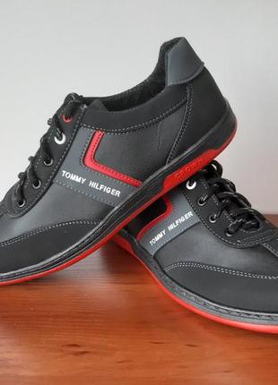 Кросівки чоловічі чорні зручні прошиті - кросівки чоловічі чорні зручні прошиті