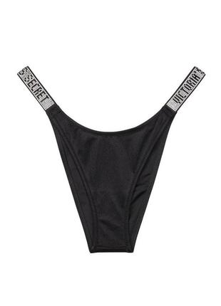 Купальник victoria’s secret swim топ 34а, 34в, 34c, плавки s, m. shine. вікторія сікрет9 фото