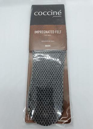 Повстяні устілки для взуття coccine impregnated felt, розмір 42