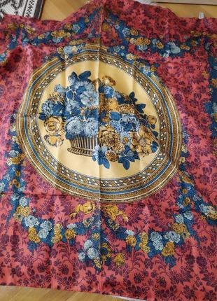 Очень красивый платок винтаж италия feliciani1 фото