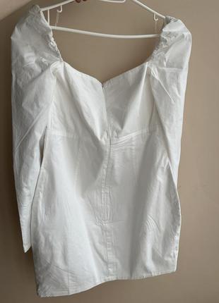 Біла сукня від ohpolly з чашечками7 фото