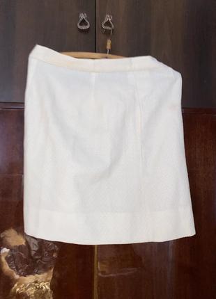 Натуральная шерстяная юбка миди1 фото