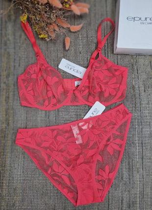 Комплект белья lise charmel epure dentelletulipus 80d/l ❤️❤️