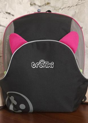 Рюкзак-автокресло (бустер) trunki pink.