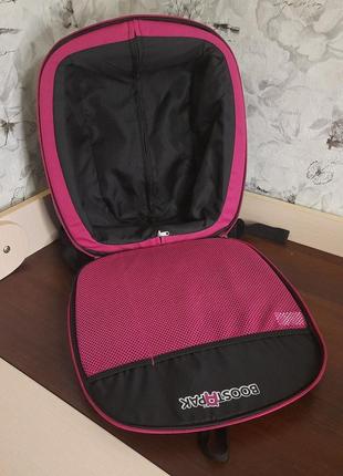 Рюкзак-автокресло (бустер) trunki pink.