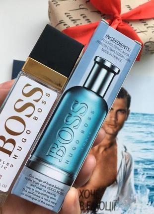 Чоловіча парфумована вода hugo boss bottled tonic, 40 ml, духи, парфуми, хуго бос1 фото