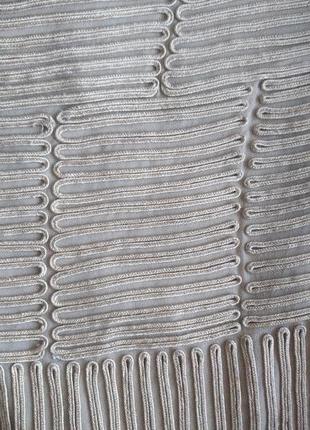 Дизайнерская песочная юбка-карандаш2 фото