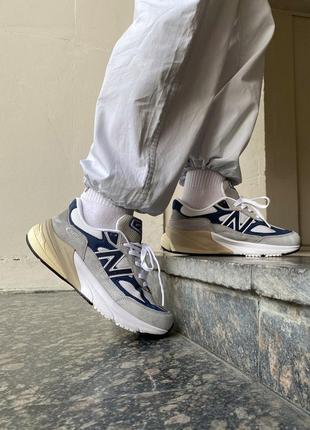 Кроссовки new balance 990 v6 grey/navy