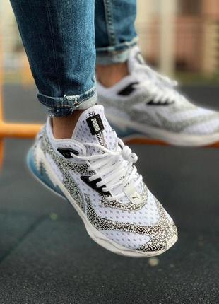 Стильные мужские кроссовки puma lqd white (весна-лето-осень)😍4 фото