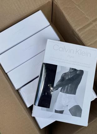 Упаковка трусів пак боксерів calvin klein боксерки бріфи чорні
