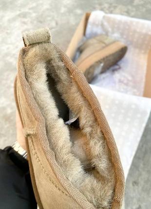 Уггі угги уги ugg mini platform beige premium ⭐️