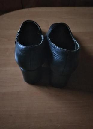 Кожаные туфли женские.3 фото