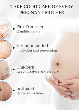 Крем от растяжек anti-stretch mark cream aichun beauty