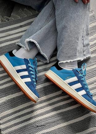 Adidas campus 00s bright blue dark marine