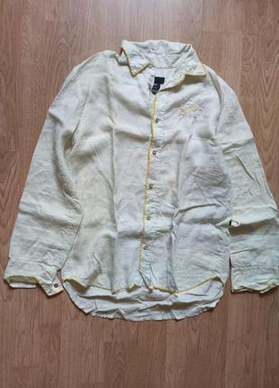 Сорочка льняна diesel