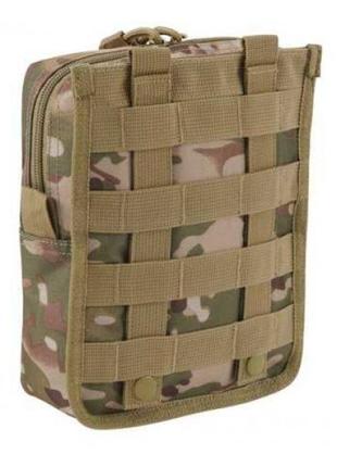 Сумка подсумок brandit molle pouch cross 21 x 17 x 7 см мультикам (8045-161)2 фото