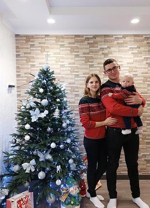 Парные свитера, family look, свитер