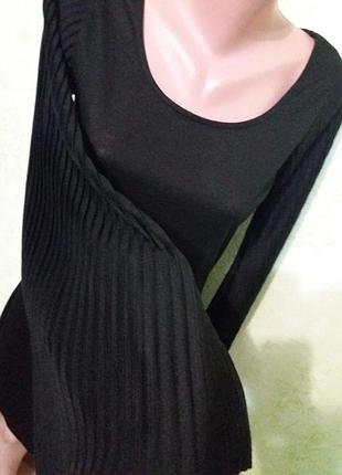 Платье мини с рукавами плиссе) акция: 3-я вещь в подарок2 фото