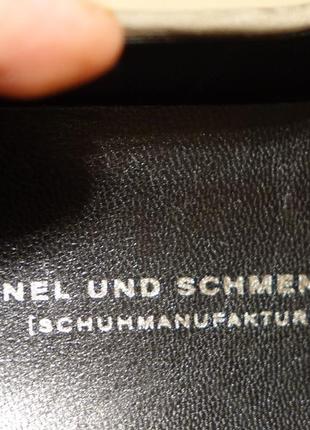 Благородные кожаные лодочки серого цвета kennel & schmenger германия  6 р.4 фото