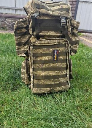 Тактический военный рюкзак cordura mude 120l пиксель