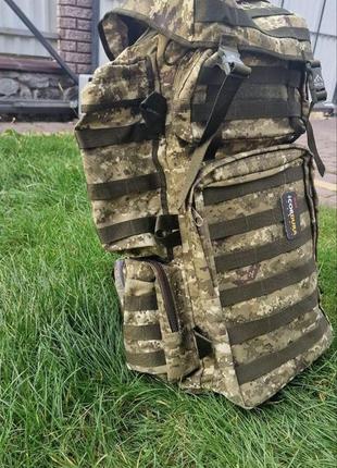 Тактический военный рюкзак cordura mude 120l пиксель4 фото