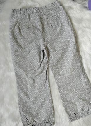 Штаны брюки gocco на девочку серые4 фото